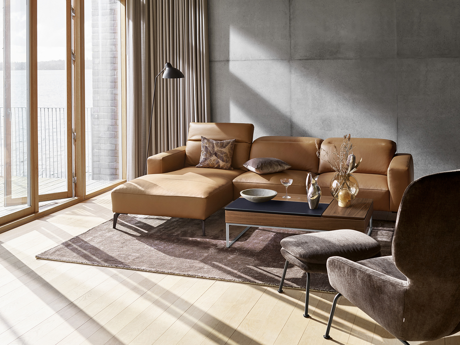 Zurich Leather Sofa sydney